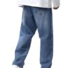 Ben Martin Men's Denim Cotton Oversized Loose Baggy Fit Jeans Pants for Men - Image 3