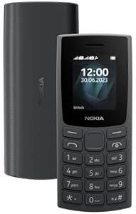 Nokia All-New 105 Dual Sim Keypad Phone with Built-in UPI Payments, Long-Lasting Battery, Wireless FM Radio