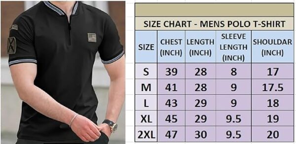 Lymio Men T-Shirt || T-Shirt for Men || Polo T Shirt - Image 3